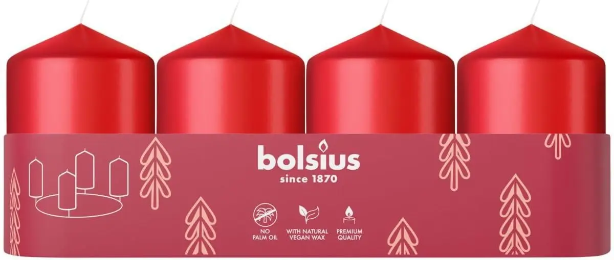 Bougie rouge