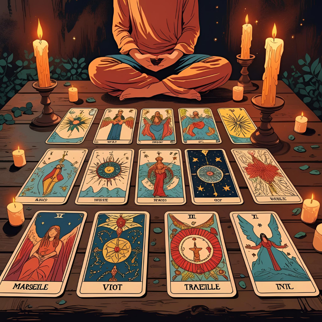 Le lien entre le Tarot de Marseille et la méditation